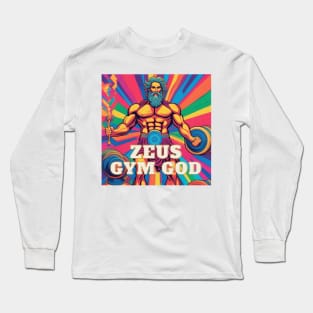 Zeus gym God Long Sleeve T-Shirt